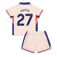 Camisa de time de futebol Chelsea Malo Gusto #27 Replicas 2º Equipamento Infantil 2024-25 Manga Curta (+ Calças curtas)